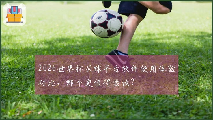 2026世界杯买球平台软件使用体验对比，哪个更值得尝试？